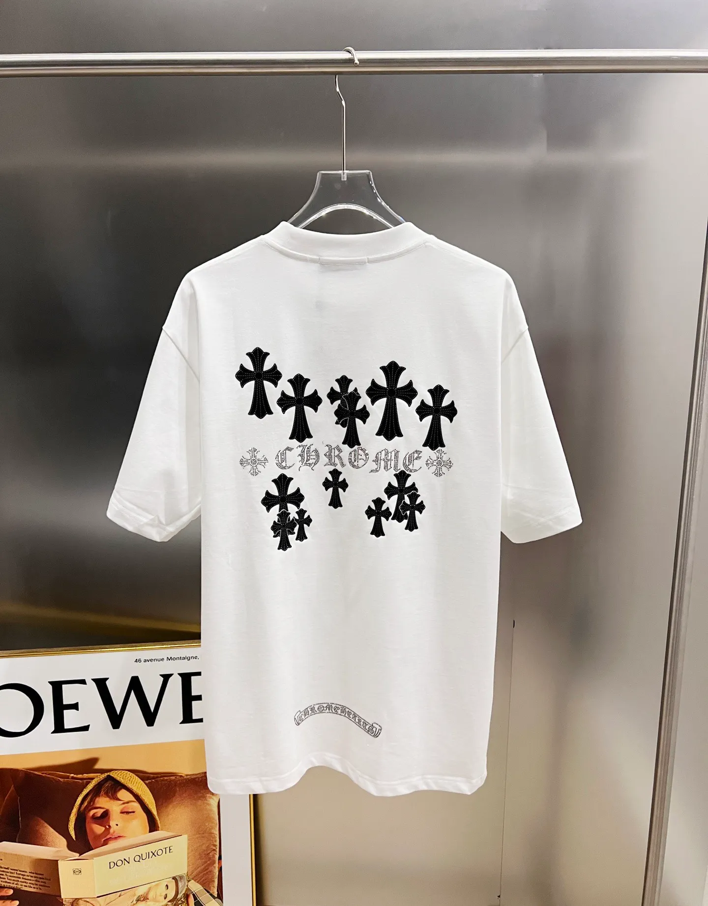 CH 2026 New Arrival T + Same Style Size S M L XL XXL Black White